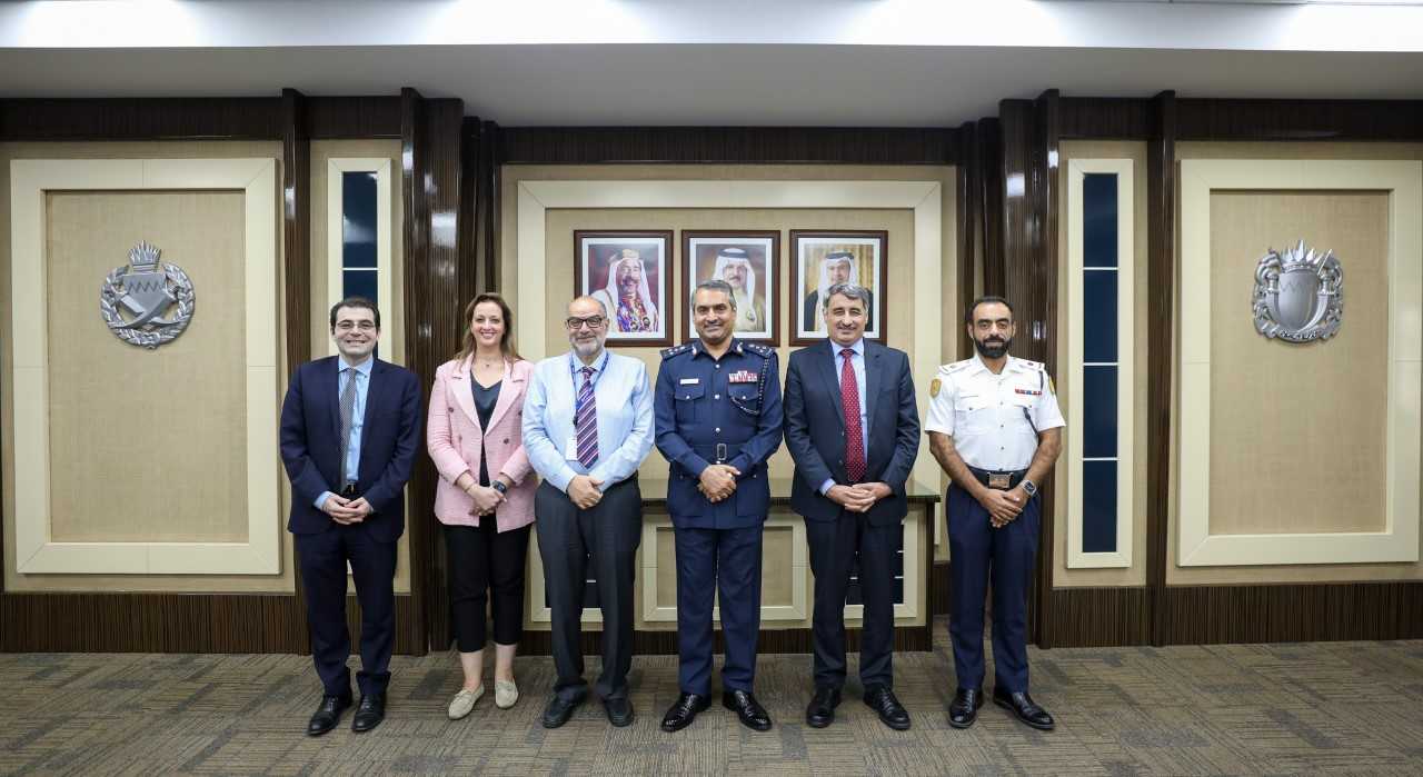 آمر الأكاديميّة الملكيّة للشرطة يستقبل رئيس الكليّة الملكيّة للجراحين في إيرلندا- جامعة البحرين الطبية<